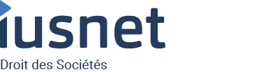 iusnet Droit des Sociétés