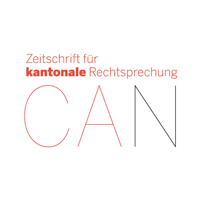 CAN - Zeitschrift für kantonale Rechtsprechung